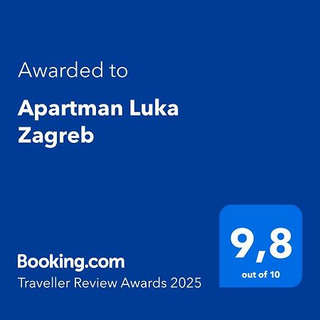 Apartman Luka Zagreb Dış mekan fotoğraf